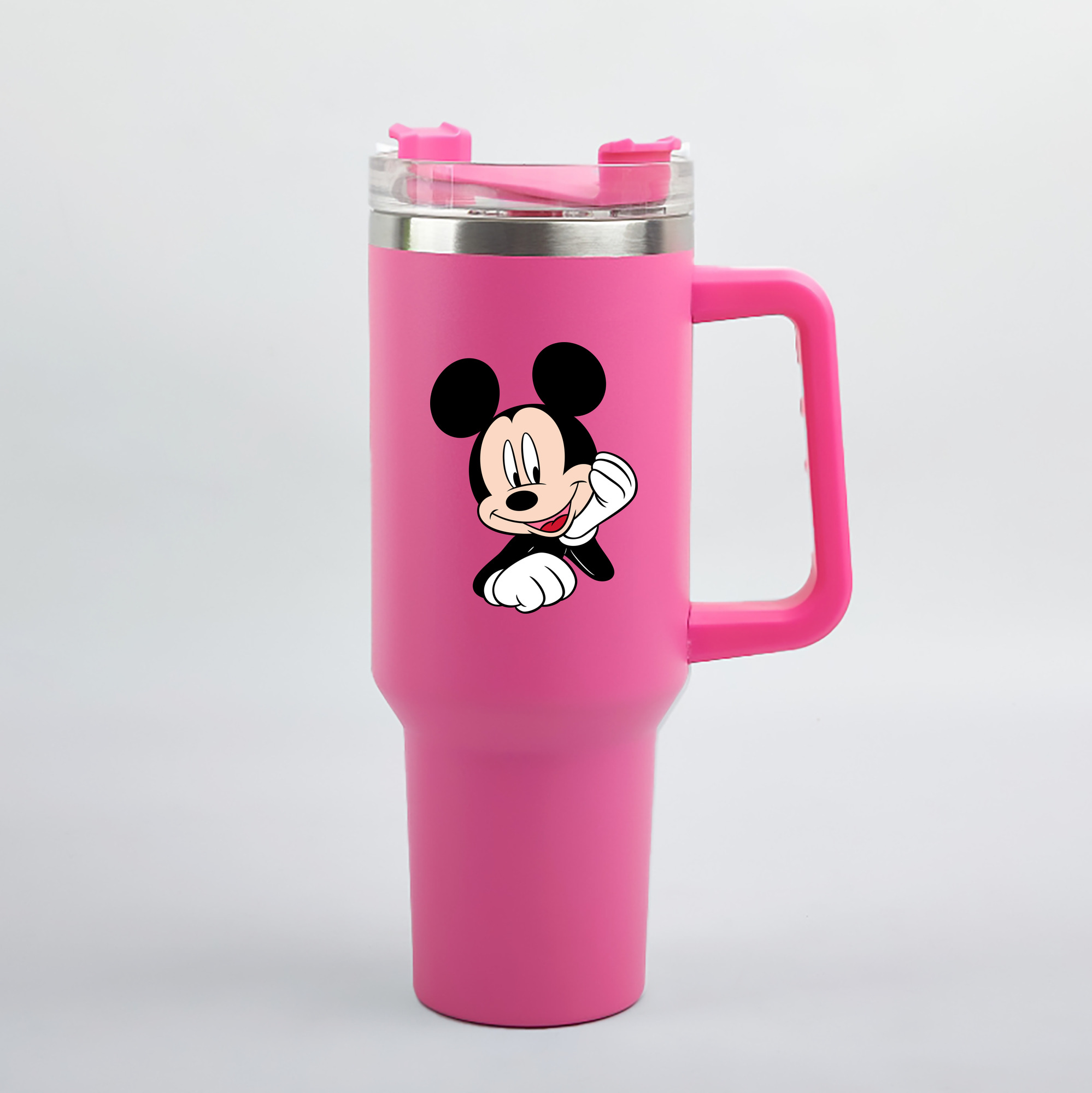 （画像用） ミッキーマウス Mickey Mouse 1200mL車用タンブラー（カラープリント）